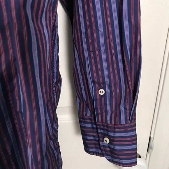 Highest Quality!! NWT Classic Italian Bevilacqua size L Shirt! - Picture 10 of 12